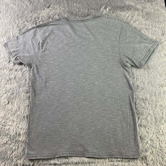 Milwaukee Brewers Shirt Mens Medium Gray Distressed Logo Short Sleeve Fanatics - Picture 8 of 8